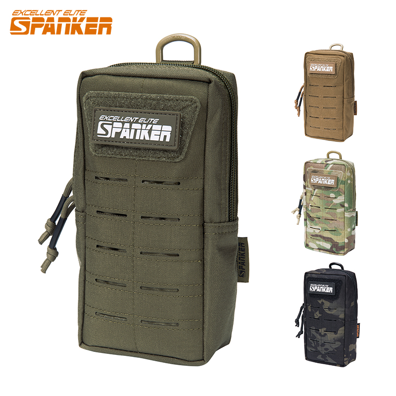 Edc Carry Pouch - 戦術的なモールウエストバッグ屋外緊急 EDC ポーチ電話パックスポーツクライミングランニングアクセサリーツール狩猟バッグ