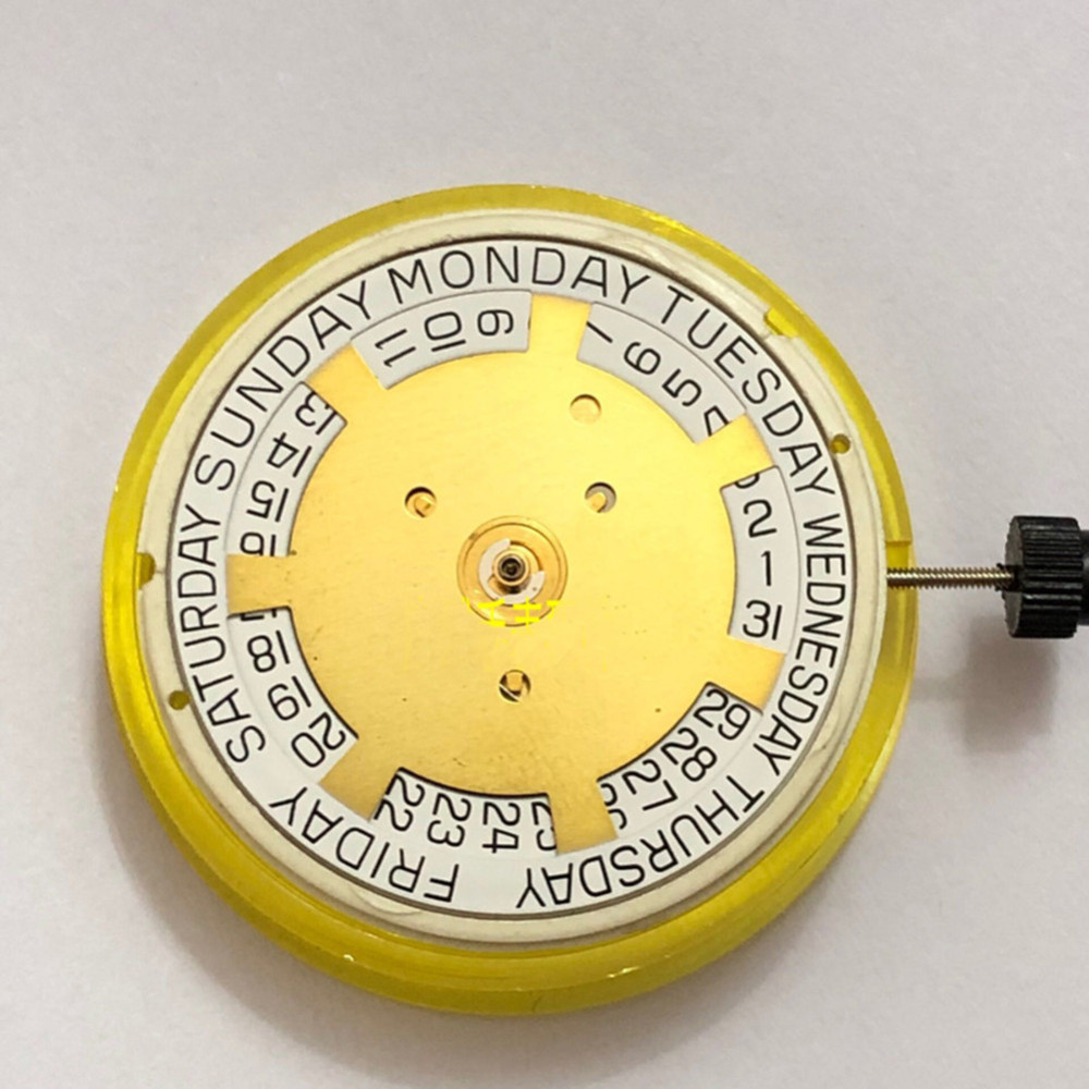 Watch Winder Compact - 3針式 シーガルETA 2834-2 機械式自動巻きムーブメント デュアルカレンダー 日付表示3時、曜日表示12時
