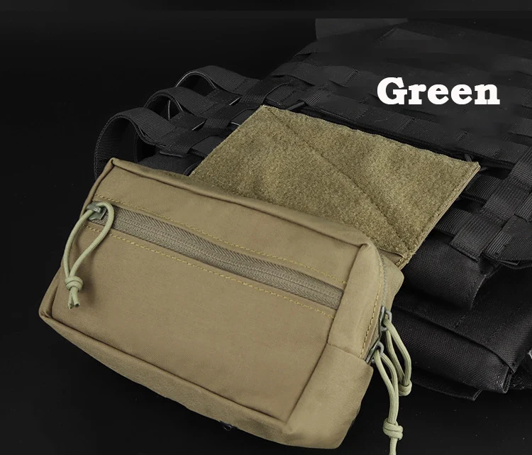 Edc Carry Box - 1PC タクティカルベスト ダングラードロップポーチ ミニ腹部ダンプポーチ ファニーパック JPC