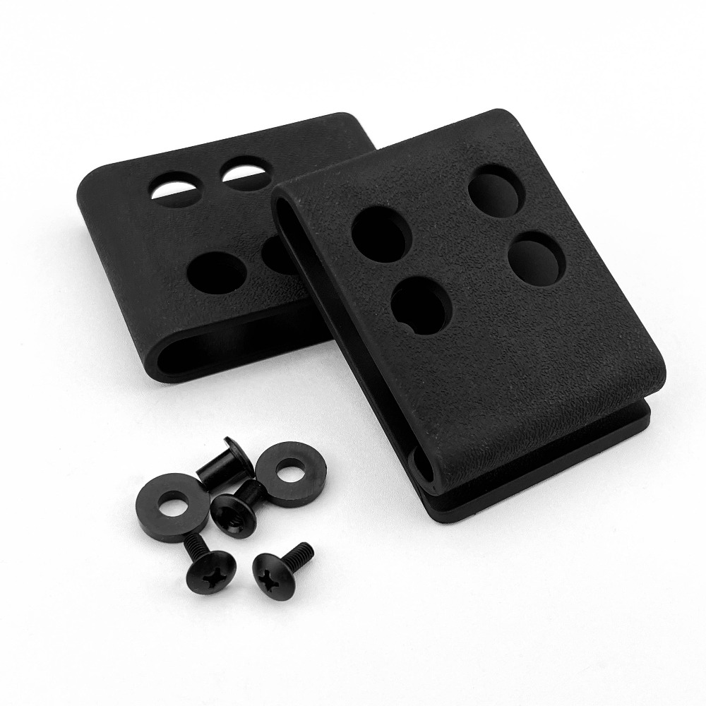 Edc Carry Accessories - EDCポータブルツール DIYナイフシース ベルトクリップ カイデックスキャリーリップ（ネジとワッシャー付き） ナイフシース DIYアクセサリー