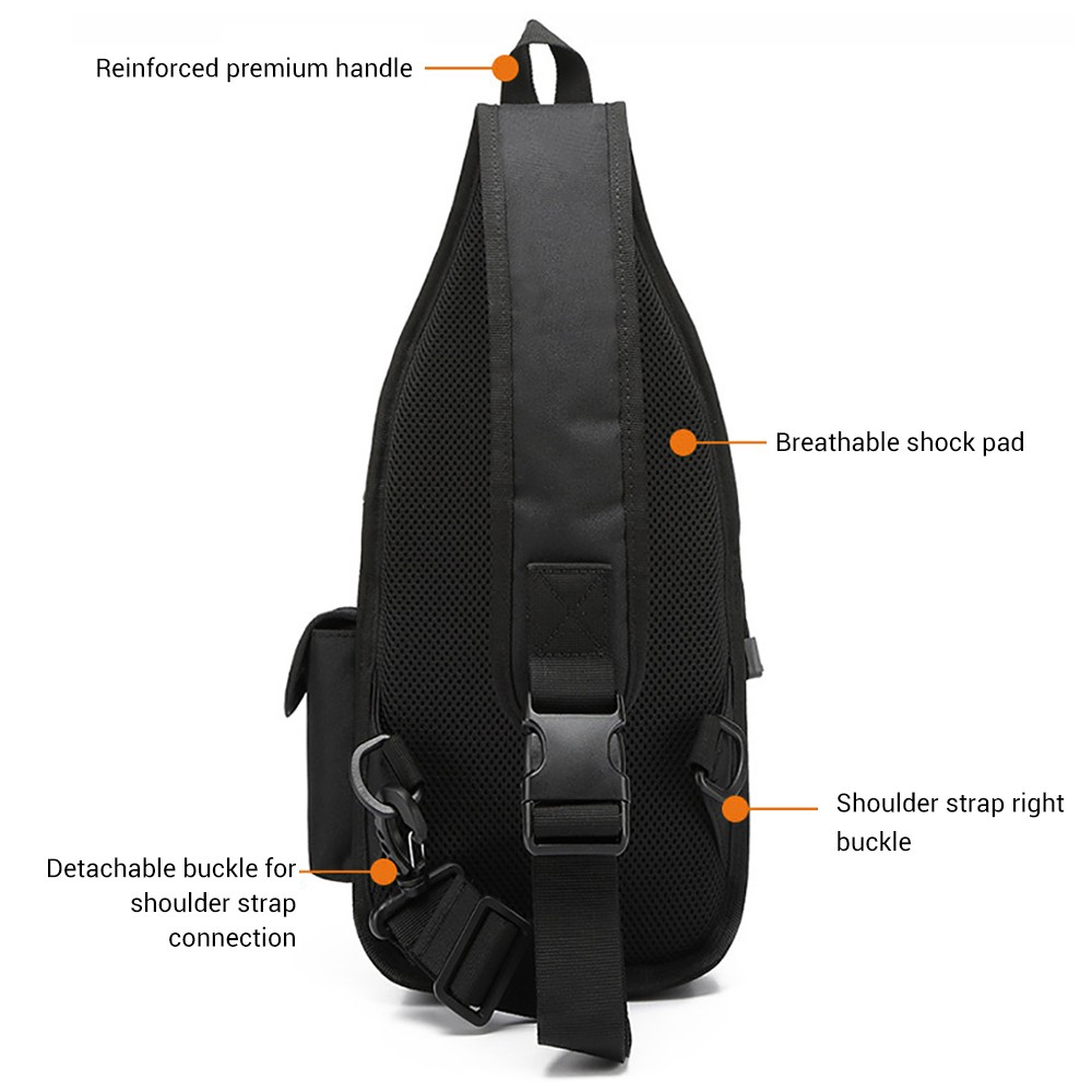 戦術用ピストルバッグ ガンバッグ 隠し携帯用ピストルホルスタ - Edc Concealed Carry Sling Bag のレビューと価格