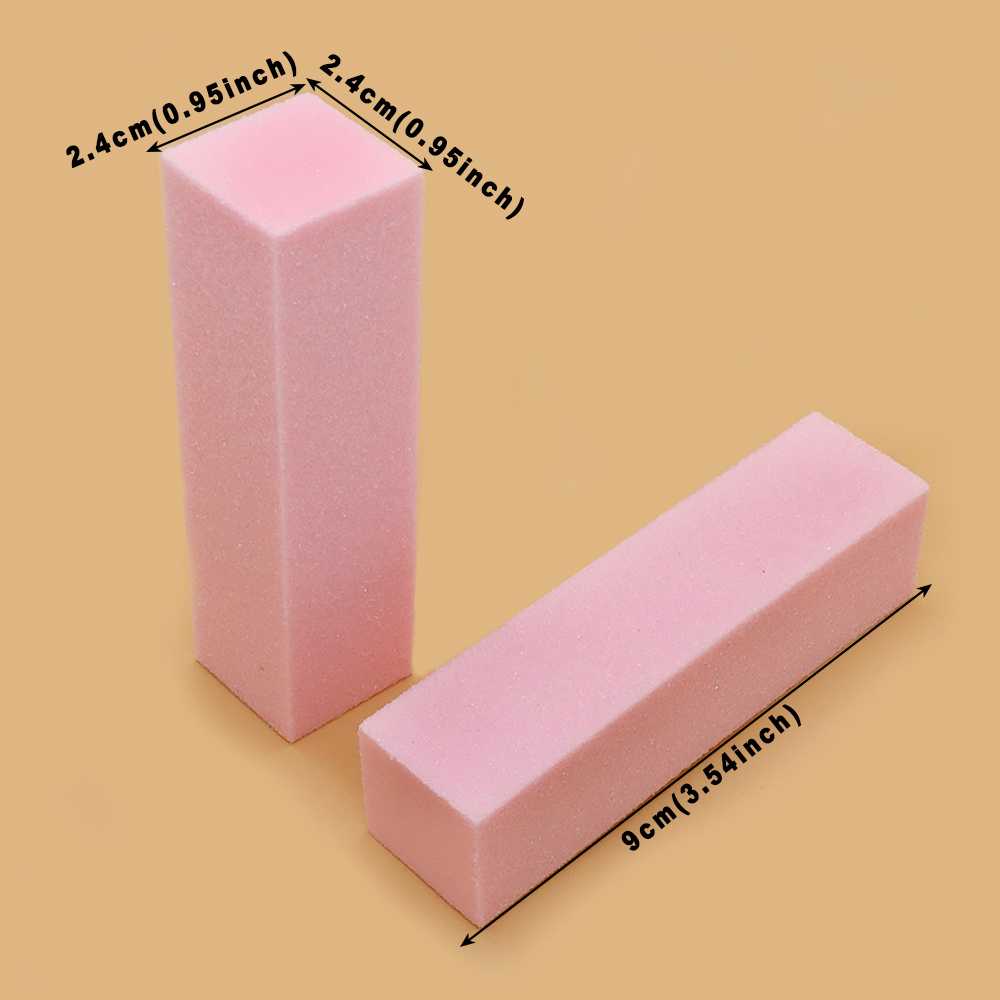 3/5/10 個スポンジネイルバッファーサンディングファイル - Nail File Titanium のレビューと価格