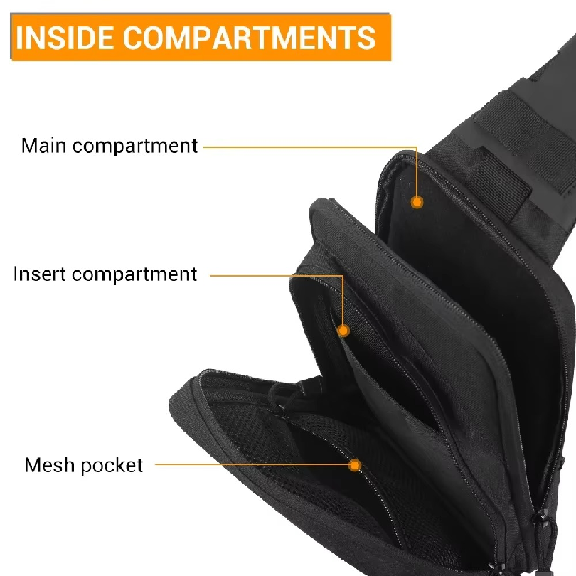 戦術用ピストルガンバッグ、隠しキャリーガン収納ポーチ、ガンホ - Edc Carry Bag For Pistol のレビューと価格