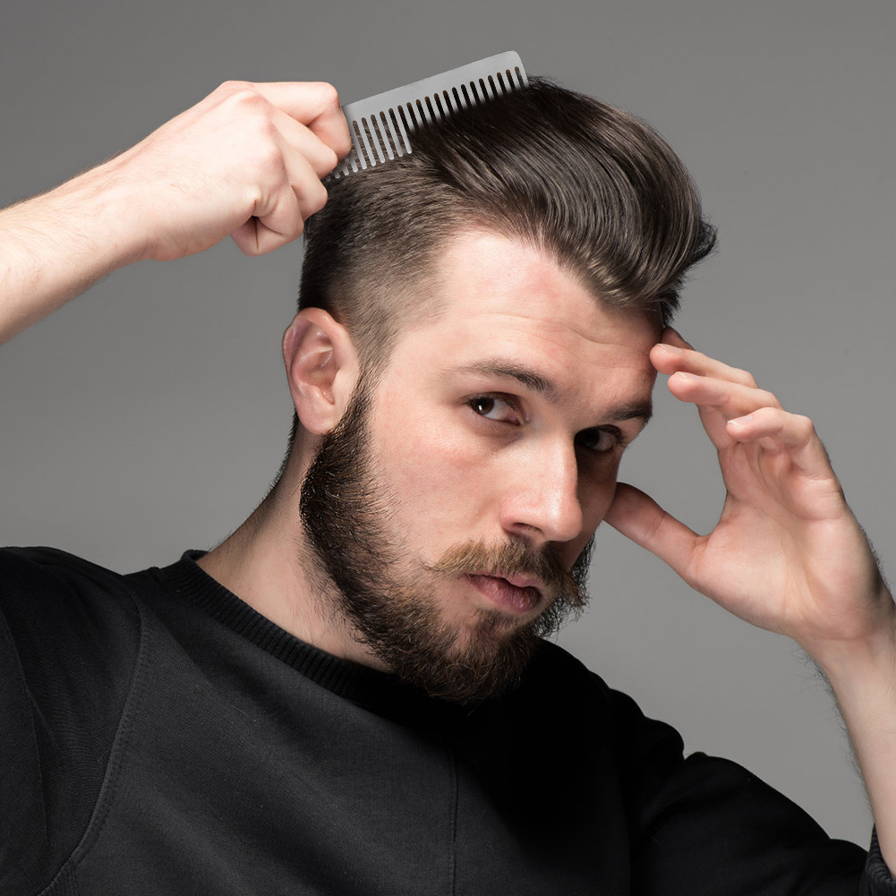 チタンコーム帯電防止ポータブルキャンプコームポケットチタンコ - Comb Pocket Titanium のレビューと価格