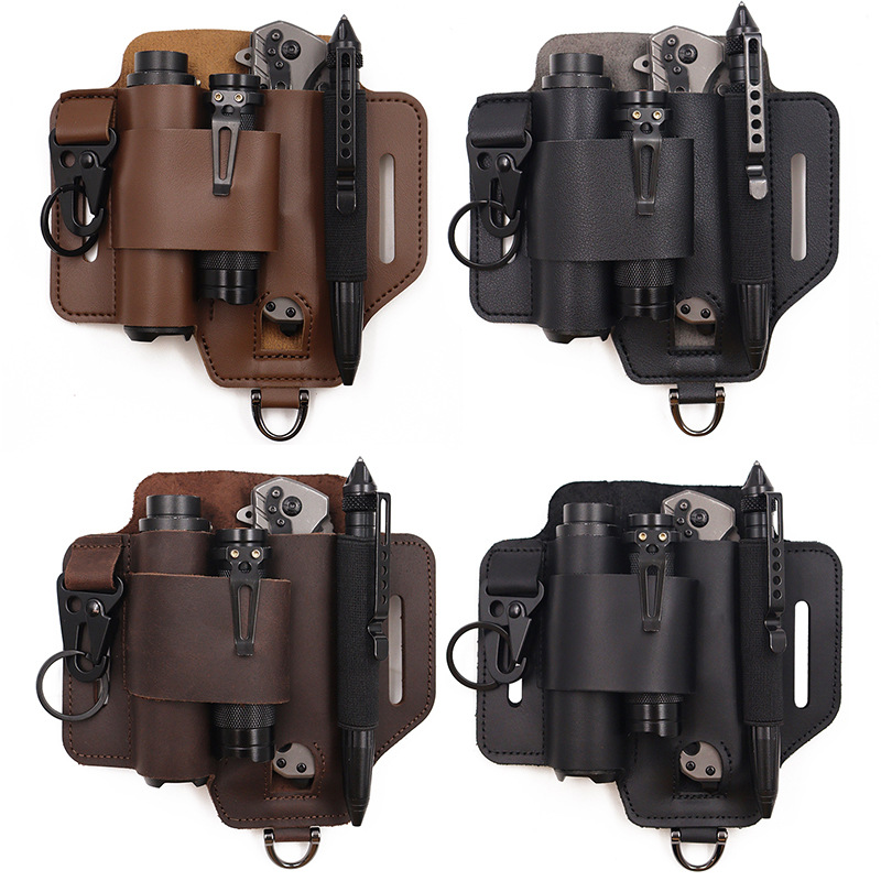 EDC戦術ツールホルスター、荒野サバイバル収納ウエストバッグ - Edc Carry Fanny Pack のレビューと価格