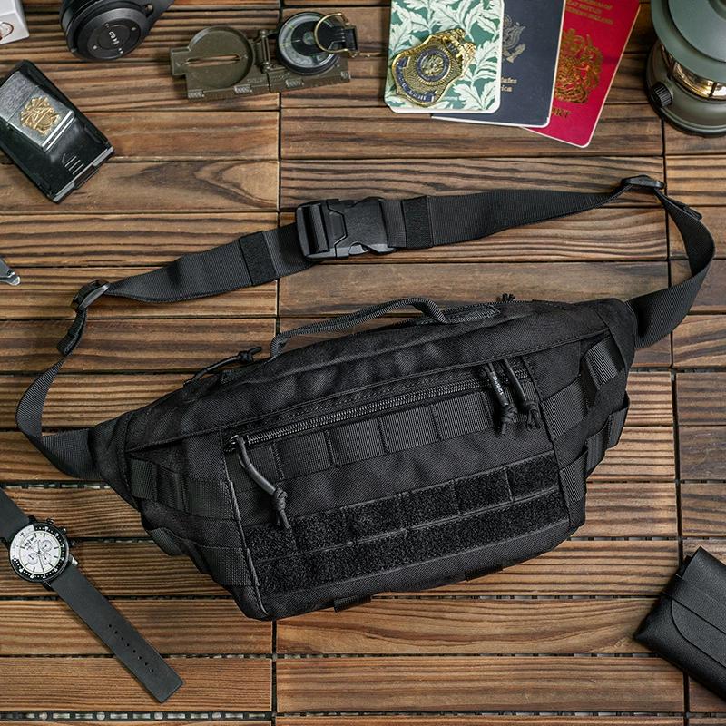 戦術的なクロスボディバッグアウトドアスポーツサイクリング大容 - Edc Carry Pouch のレビューと価格