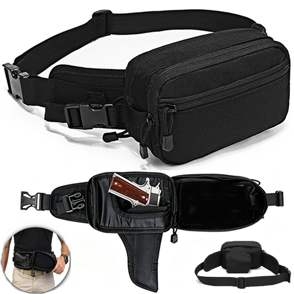 タクティカルピストルバッグ、銃用バッグ、隠しホルスター付き、 - Edc Carry Bag For Pistol のレビューと価格