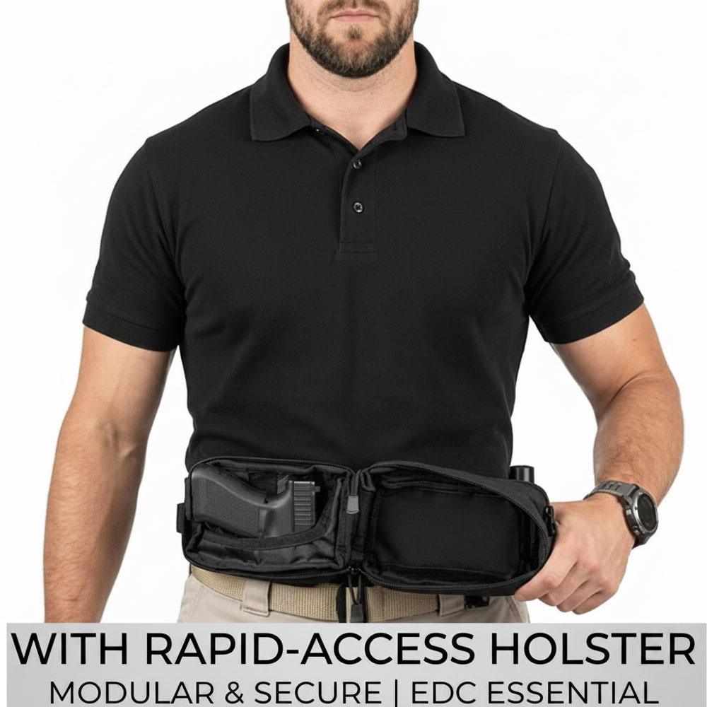 タクティカルピストルバッグ、銃用バッグ、隠しホルスター付き、 - Edc Carry Bag For Pistol のレビューと価格