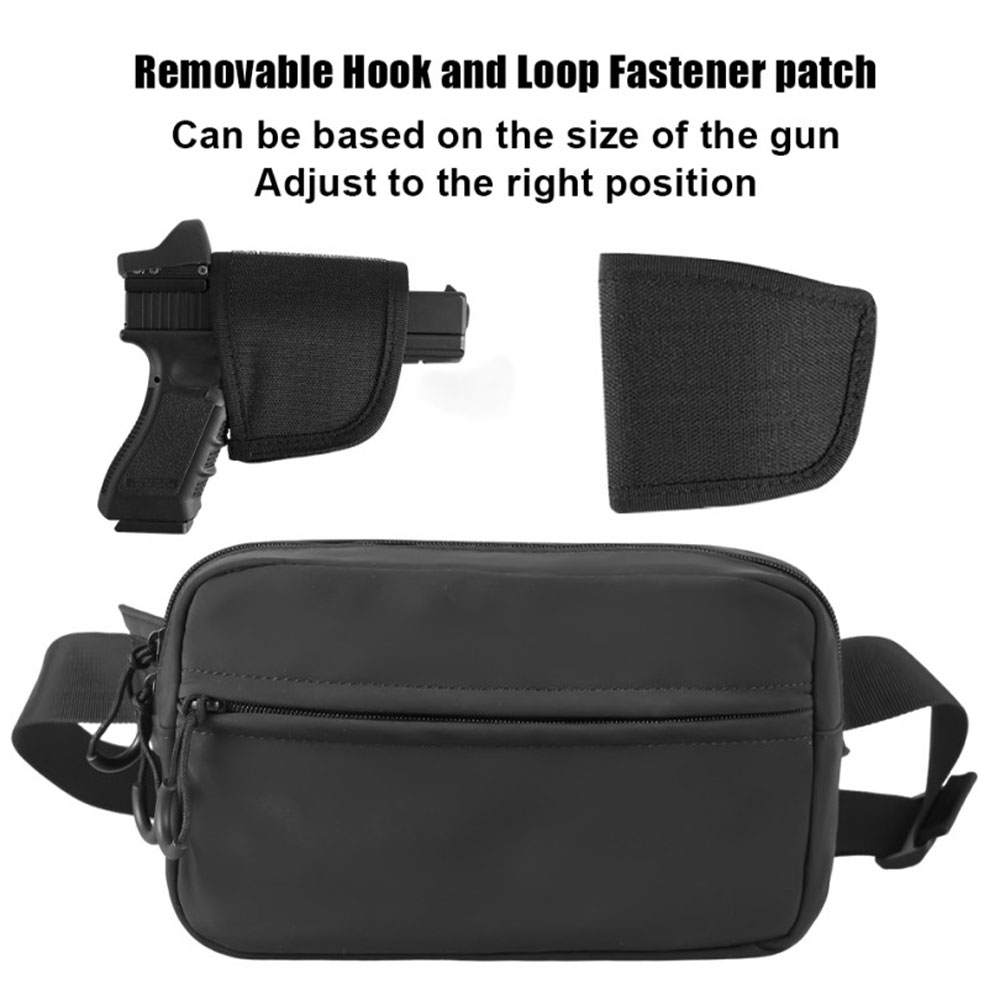 ガンバッグ 隠し携帯用ウエストバッグ タクティカルファニーパ - Edc Concealed Carry のレビューと価格