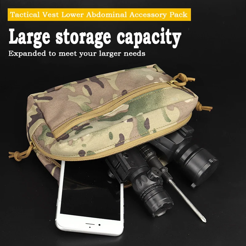 1PC タクティカルベスト ダングラードロップポーチ ミニ腹 - Edc Carry Box のレビューと価格