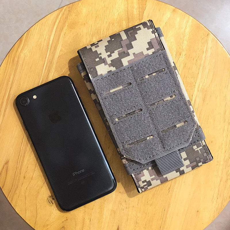 アウトドアモール携帯電話ポーチ戦術的なウエストパックキャンプ - Edc Carry Box のレビューと価格