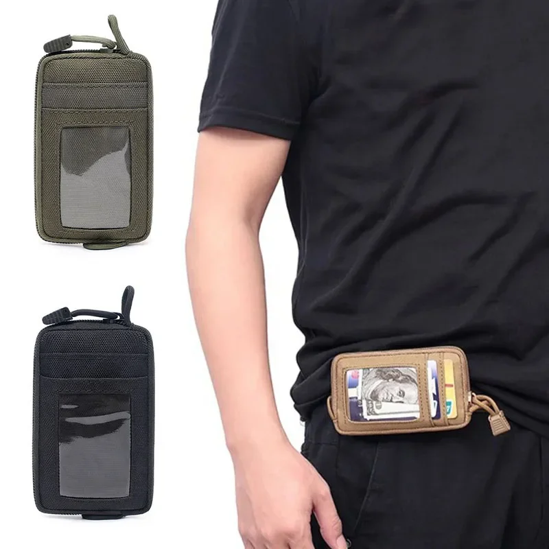 戦術的な EDC ポーチ屋外キー財布財布小銭入れカードスロッ - Edc Concealed Carry のレビューと価格