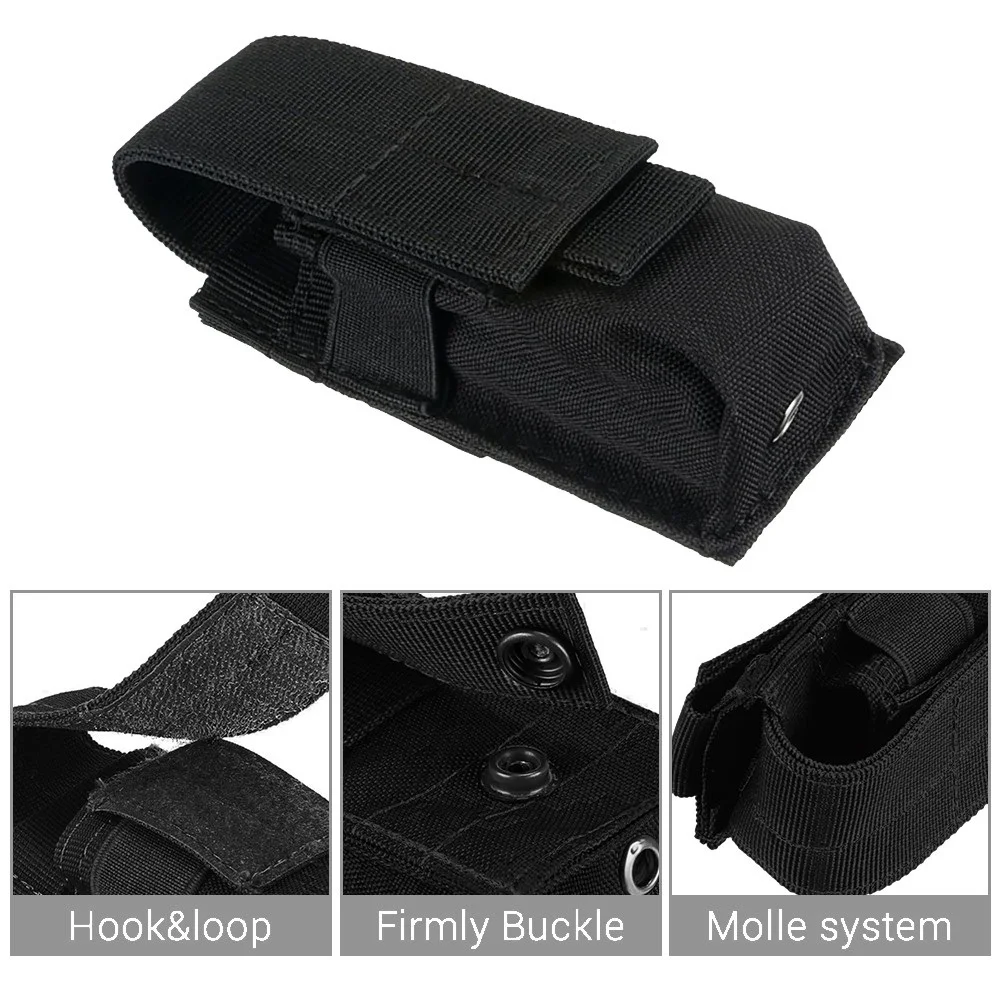 Molle 戦術 M5 懐中電灯ポーチ 9 ミリメートルシン - Edc Carry Knife のレビューと価格