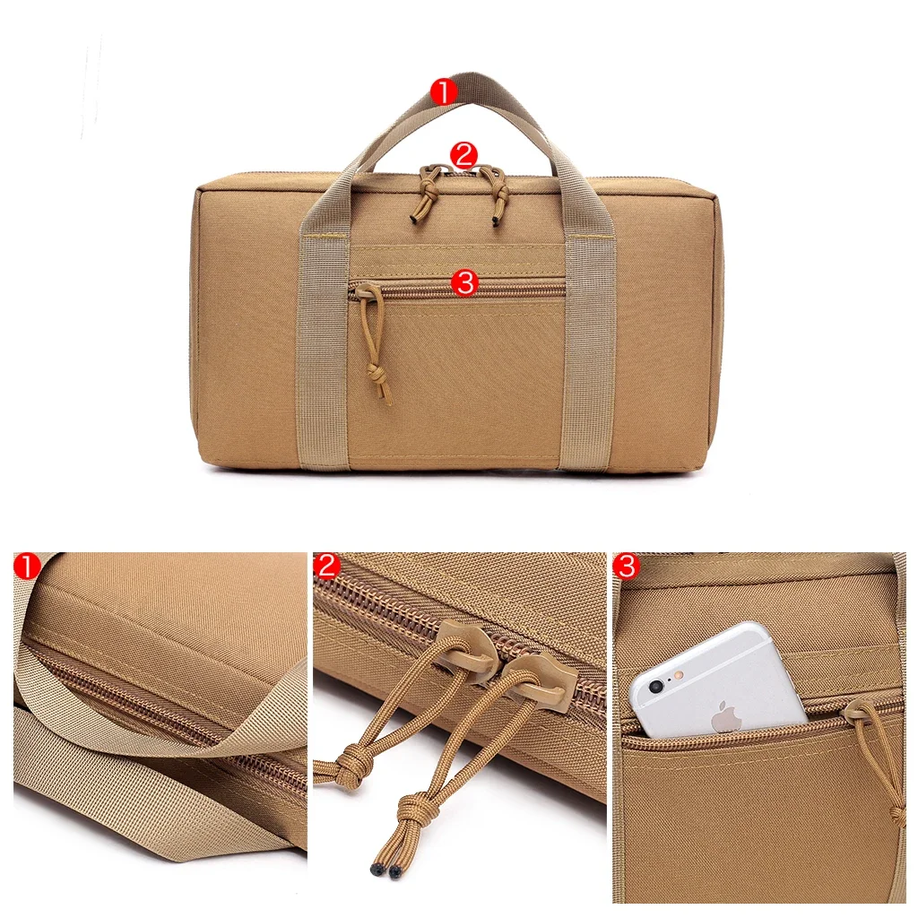ガンキャリーバッグ EDC ツールポーチ アウトドアハンティ - Edc Carry Bag For Pistol のレビューと価格