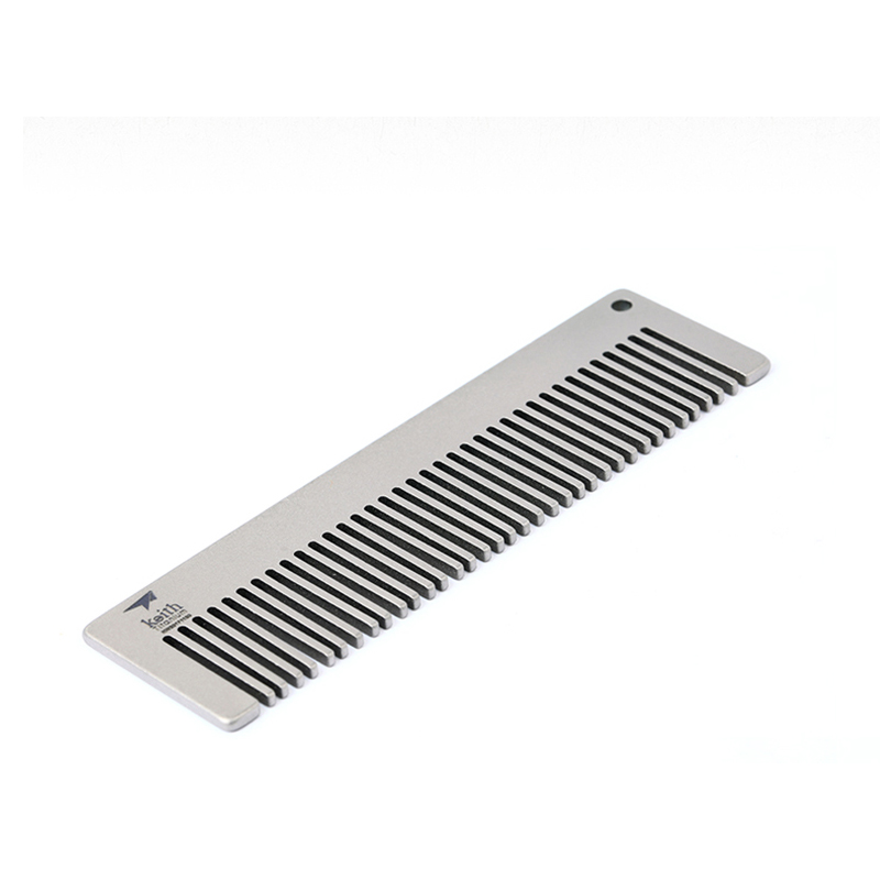 Keith チタン トラベルコーム 男性用 軽量 帯電防止  - Comb Pocket Titanium のレビューと価格