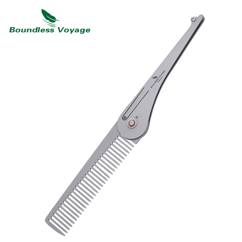 Boundless Voyage チタン折りたたみコーム チ - Comb Pocket Titanium のレビューと価格