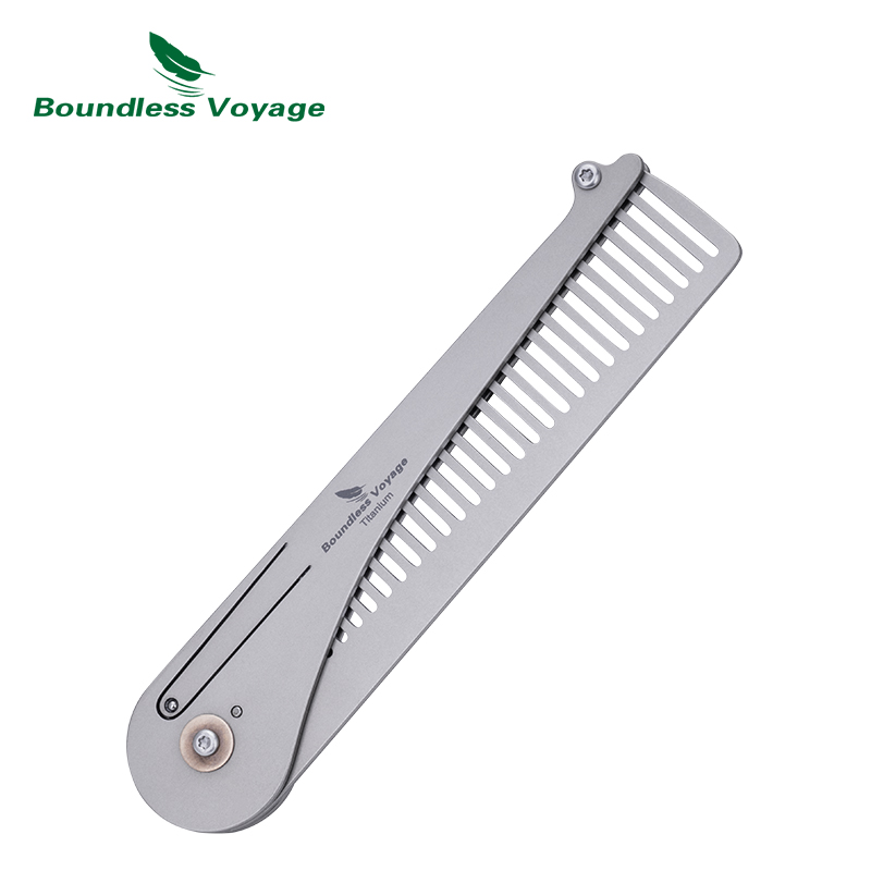 Boundless Voyage チタン折りたたみコーム チ - Comb Pocket Titanium のレビューと価格