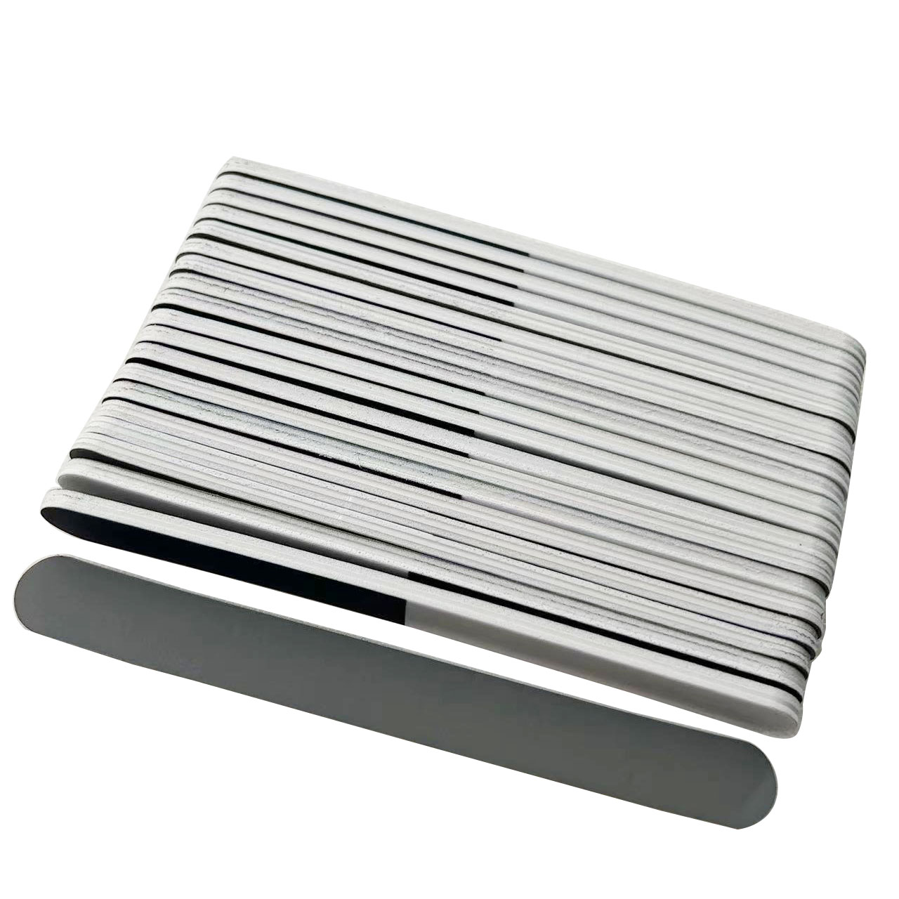 20 個/ロット 3 ステップ研磨ファイル ネイルバッファー - Nail File Titanium のレビューと価格