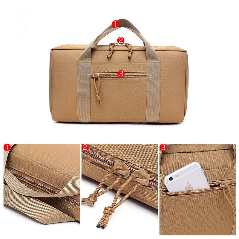 屋外用ガンキャリーバッグ EDCツールポーチ ハンティングア - Edc Carry Bag For Pistol のレビューと価格