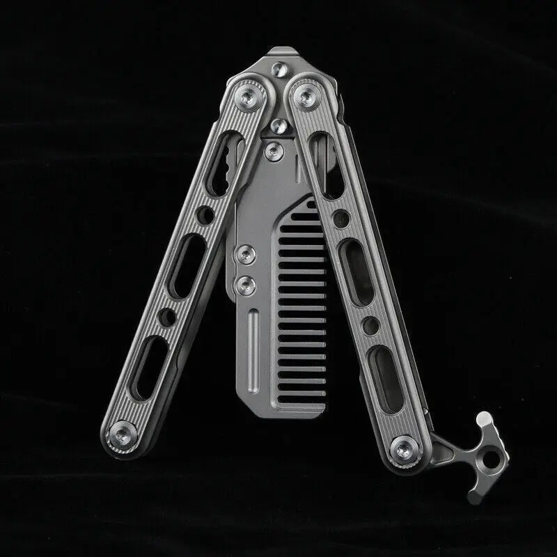 FEGVE EDC チタン合金コームユーティリティオープナー - Comb Pocket Titanium のレビューと価格