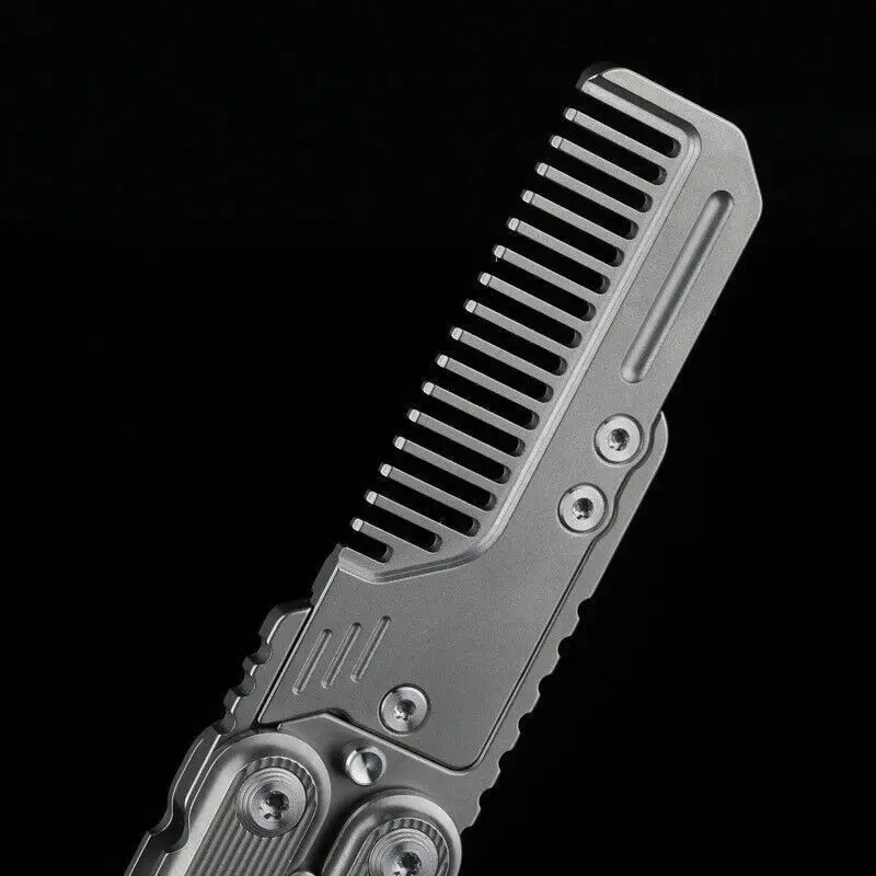 FEGVE EDC チタン合金コームユーティリティオープナー - Comb Pocket Titanium のレビューと価格