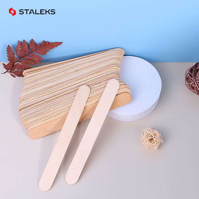 Staleks-使い捨てマニキュアストリップ,木製ネイルバー - Nail File Titanium のレビューと価格