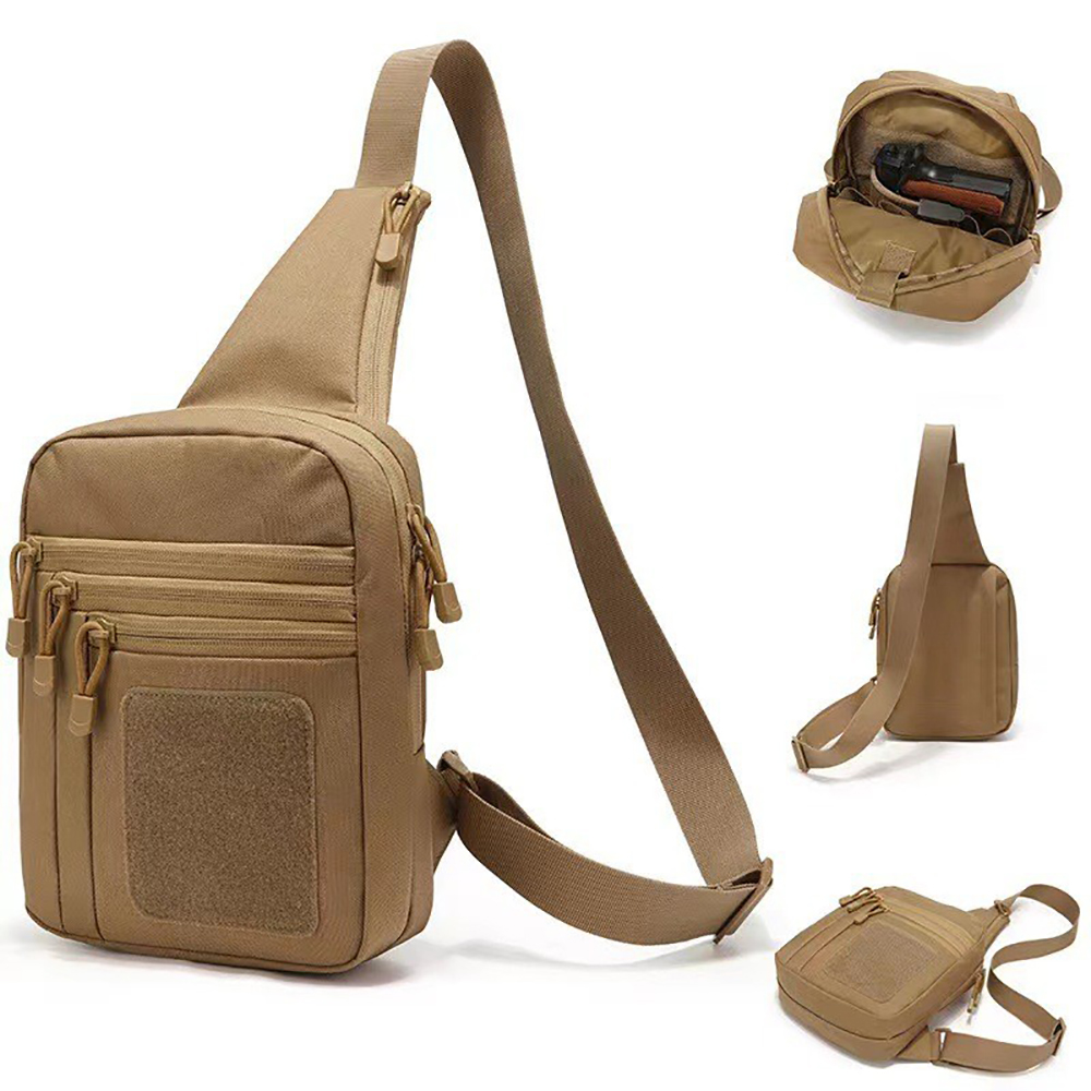 戦術用ピストルガンバッグ、隠しキャリーガンホルスター、ハンド - Edc Concealed Carry Sling Bag のレビューと価格